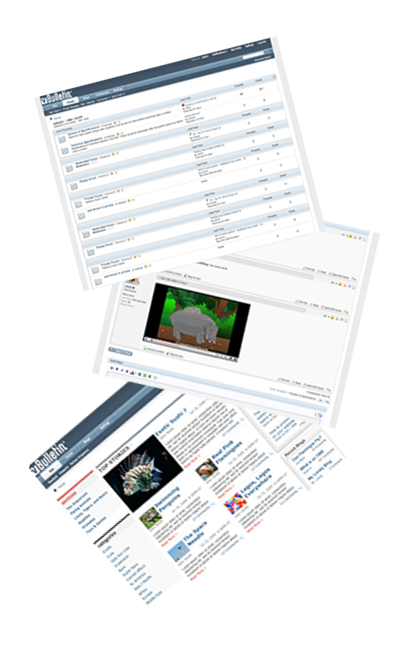vBulletin pages